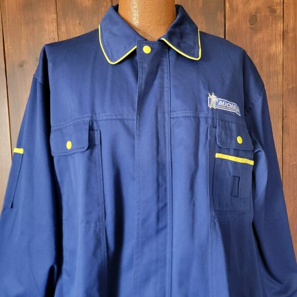 Big & Tall Men Work Top Utility Jacket 5L Approx. US 4XL Heavy Michelin Mr. Bib - Picture 7 of 12